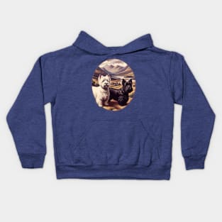 Terriers of Scotland Kids Hoodie